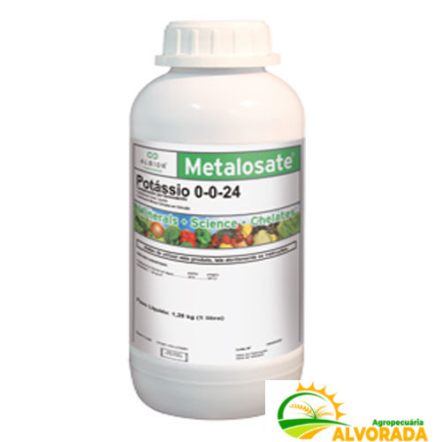 Fertilizante Foliar Metalosate Potássio - 1 Litro